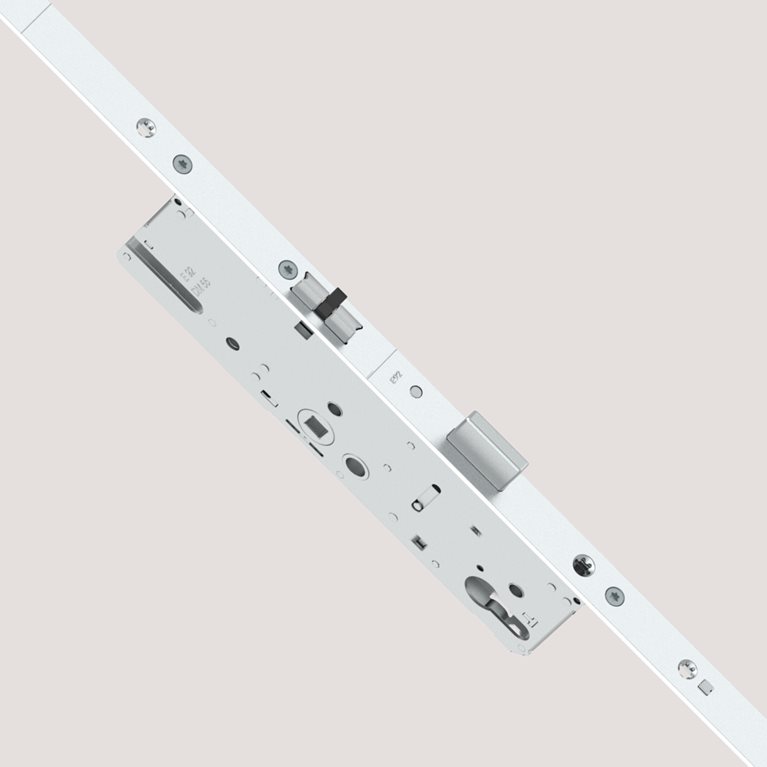 The handle-operated door lock